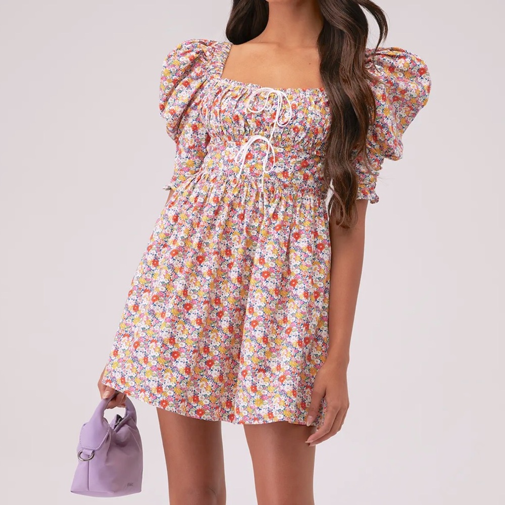 For love and lemons floral dress